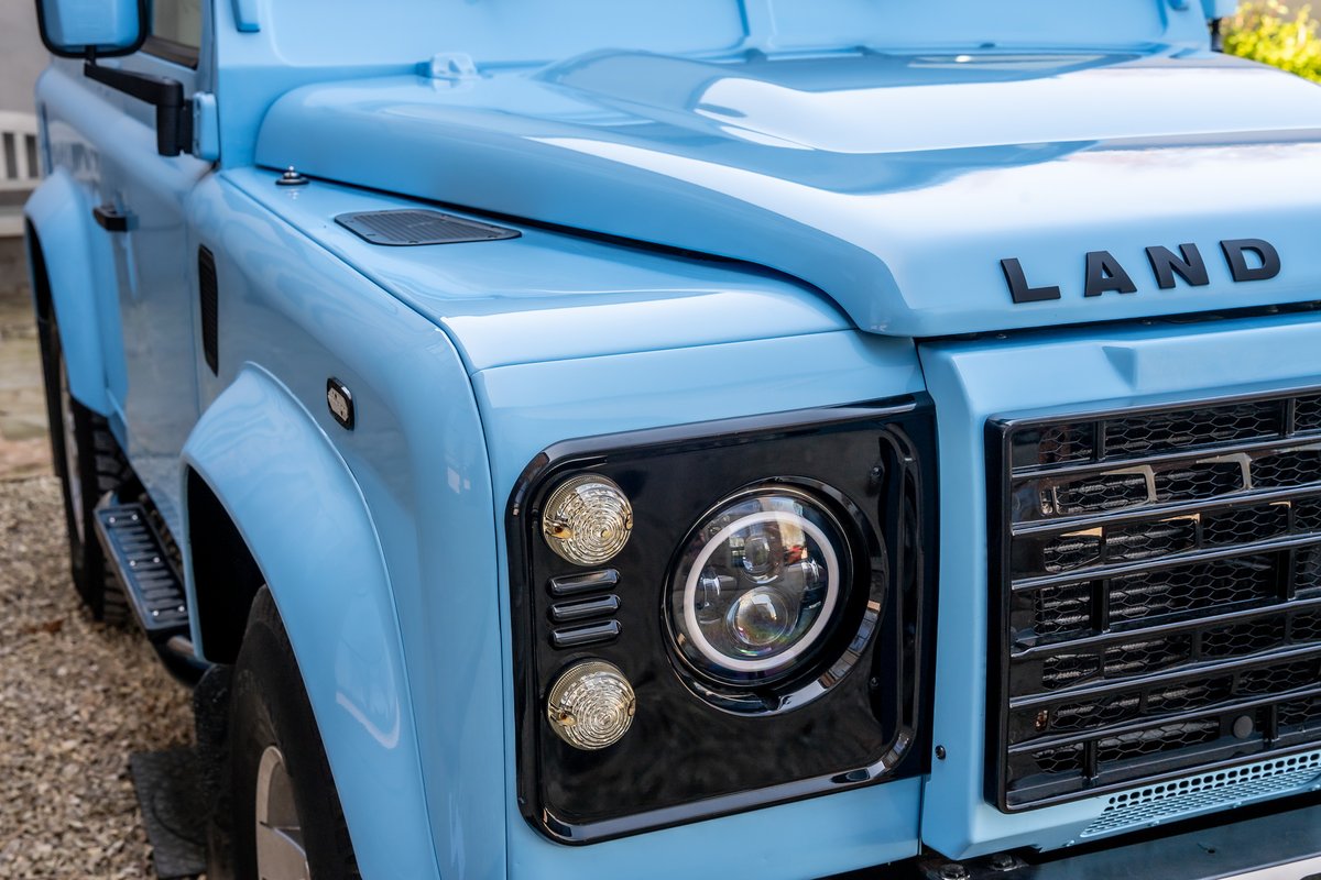 CU09OCO Baby Blue CSG Automotive Land Rover Specialists 8691